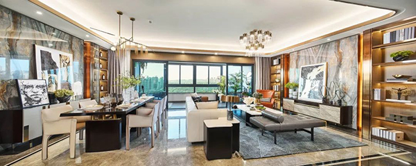 金輝·中央銘著樣板間實(shí)景圖