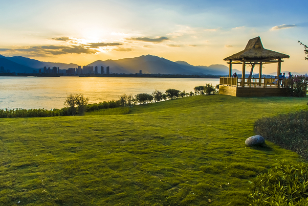 金輝集團十載深耕淮安-農(nóng)大沙灘公園