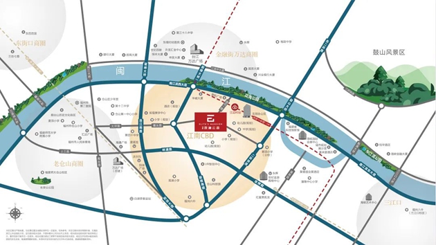 金輝項(xiàng)目區(qū)位圖