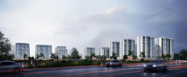 金輝地產(chǎn)項目金輝觀瀾云著效果圖